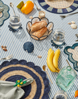 Lemon Branch Napkin Ring- Set/4