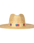 SUNSHINE TIENDA Ivory America Palm Hat