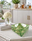 Aura Palm Patch Acrylic Bowl