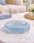 Hamsa Wallpaper Octagon Acrylic Bowl