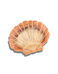 Hand-painted Sunset Seashell Claw Hair Clip
