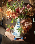 JULISKA Country Estate 6" Tulipiere Vase - Delft Blue
