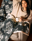 CHAPPYWRAP Florence Blockprint Blanket