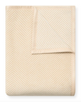 CHAPPYWRAP Harborview Herringbone Cream Midi Blanket