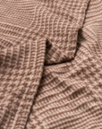 CHAPPYWRAP Katama Plaid Chocolate Shawl