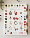 Classic Christmas Watercolor Workbook