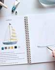 Seaside Watercolor Workbook