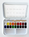Watercolor Paint Set 18 Colors with Brush