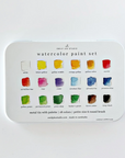 Watercolor Paint Set 18 Colors with Brush
