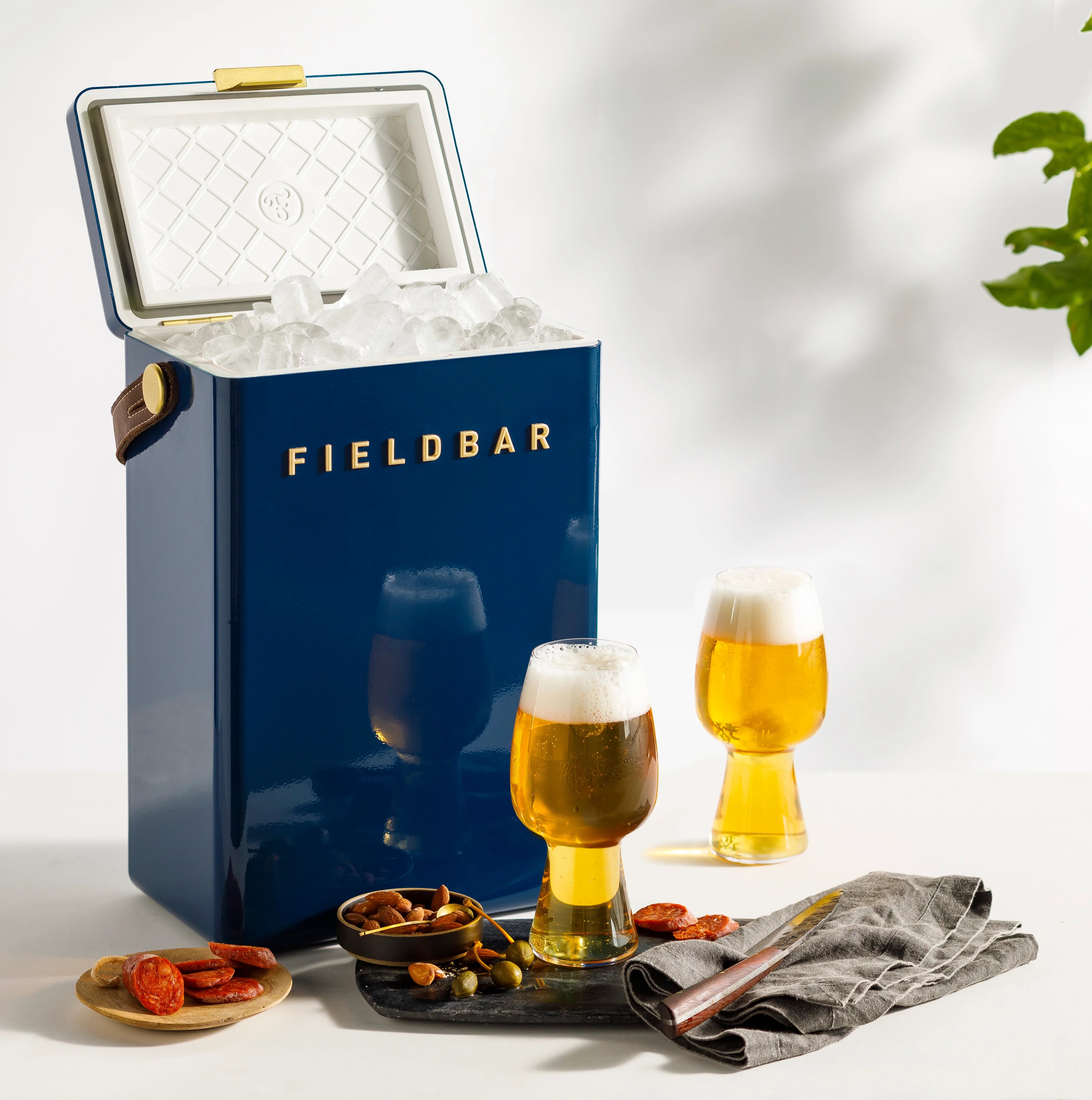 FIELDBAR Drink Box Sea Boat Blue