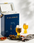 FIELDBAR Drink Box Sea Boat Blue