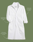 FRANK & EILEEN Ireland Dress White