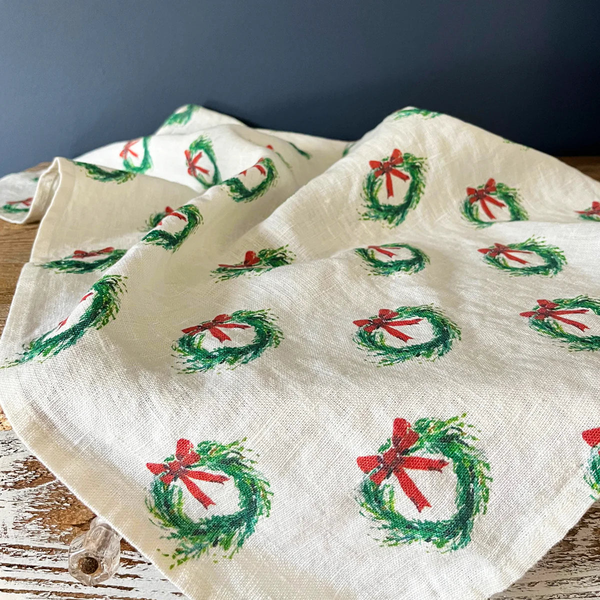 Kitchen Towel Wreath