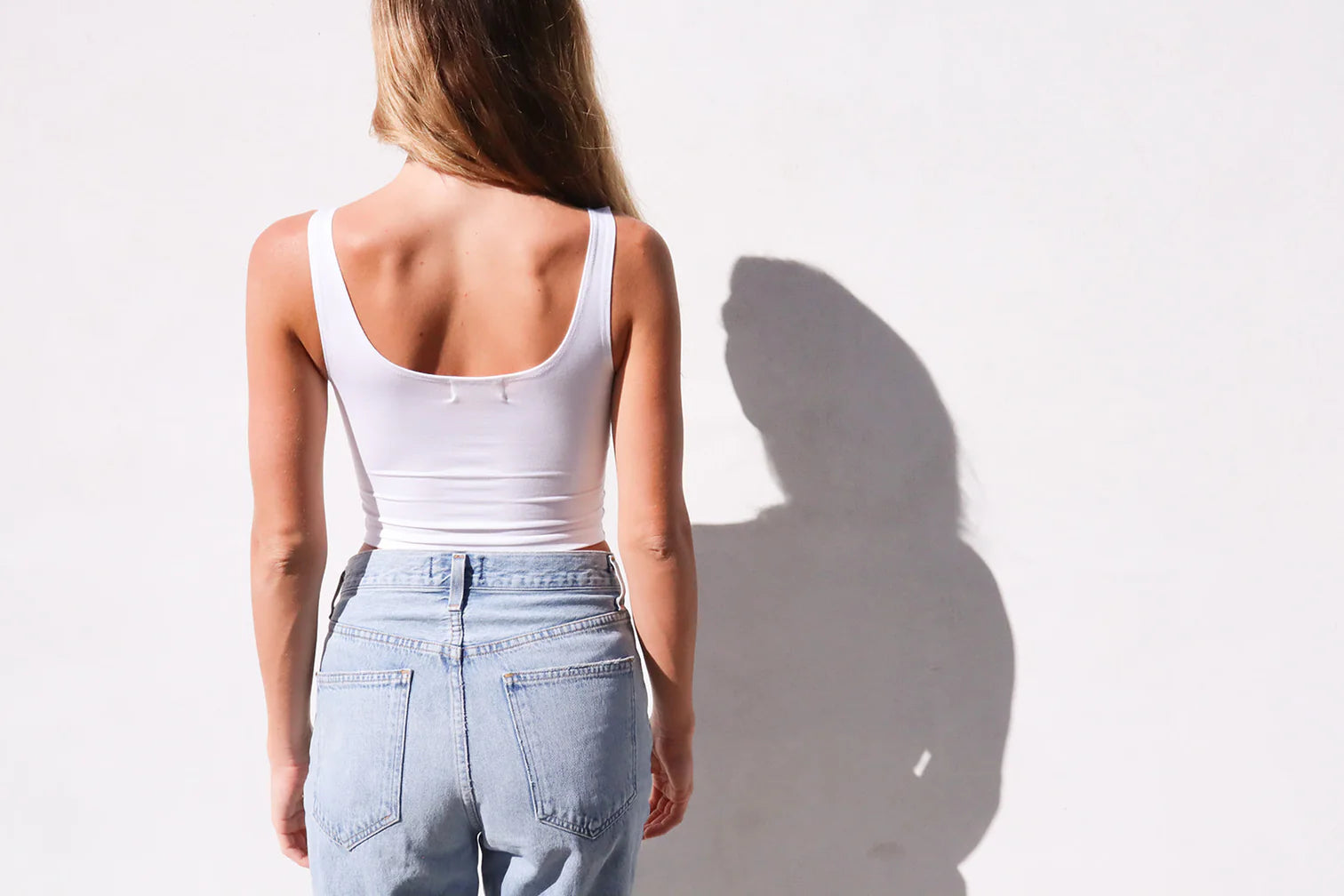 BOOB-EEZ Devon Crop Top White