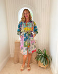 FINAL SALE LOLA AUSTRALIA Tottie Shirtdress Tiger Tiger