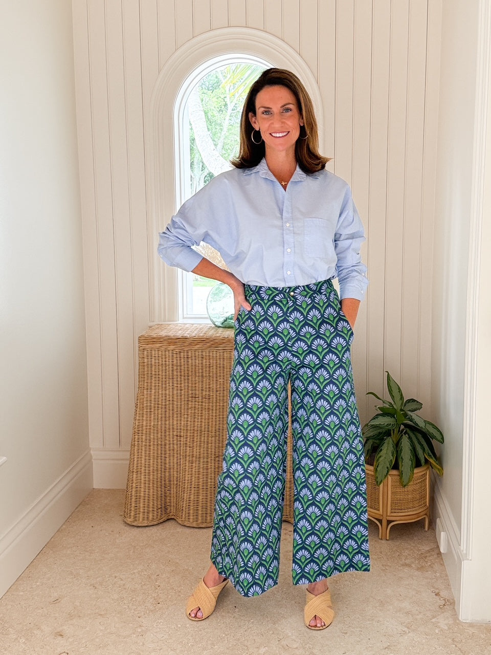 PROSPERINA Barrett Pant Fete Blue