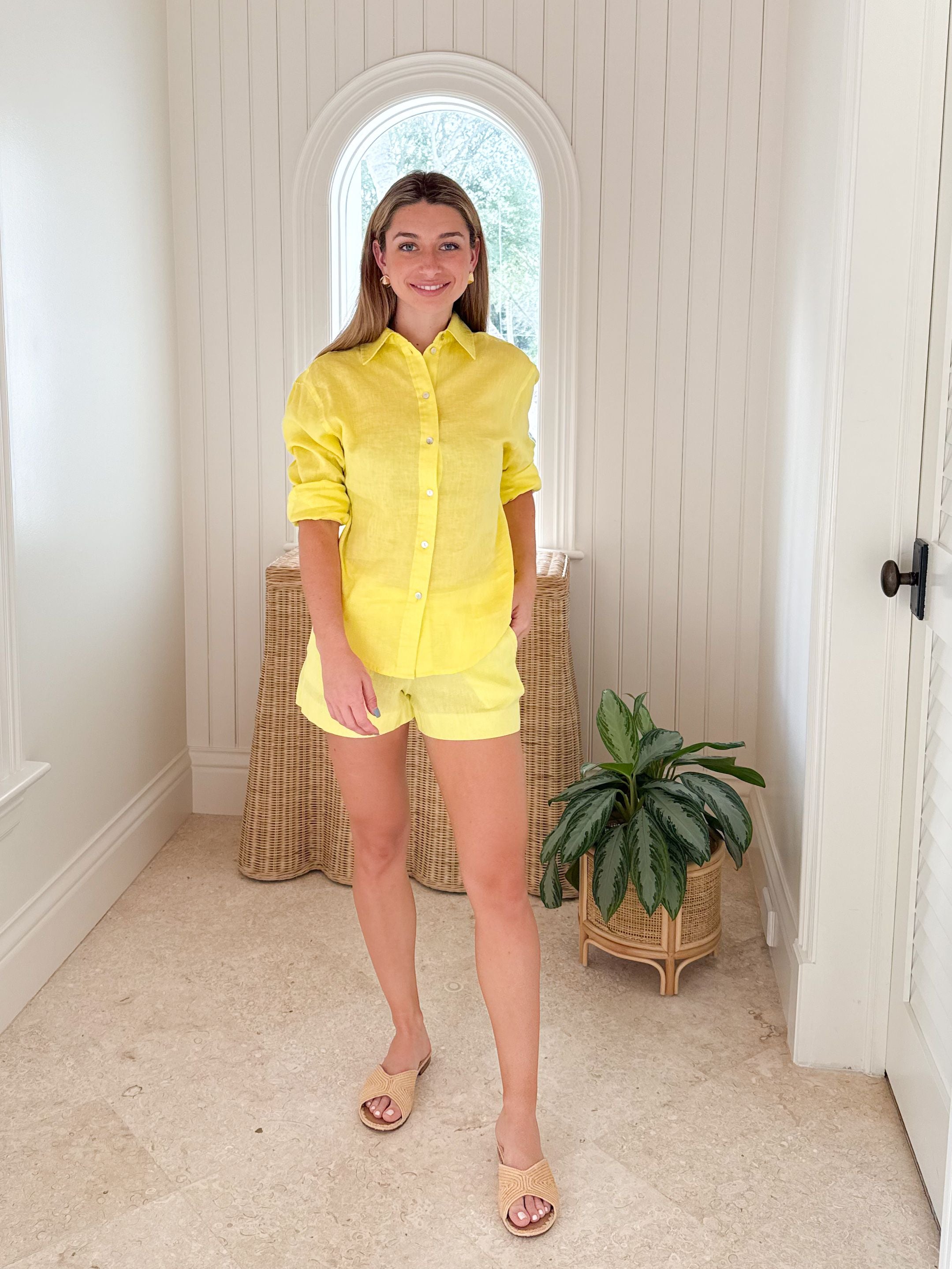 FINAL SALE HIHO Annie Shirt Evening Primrose