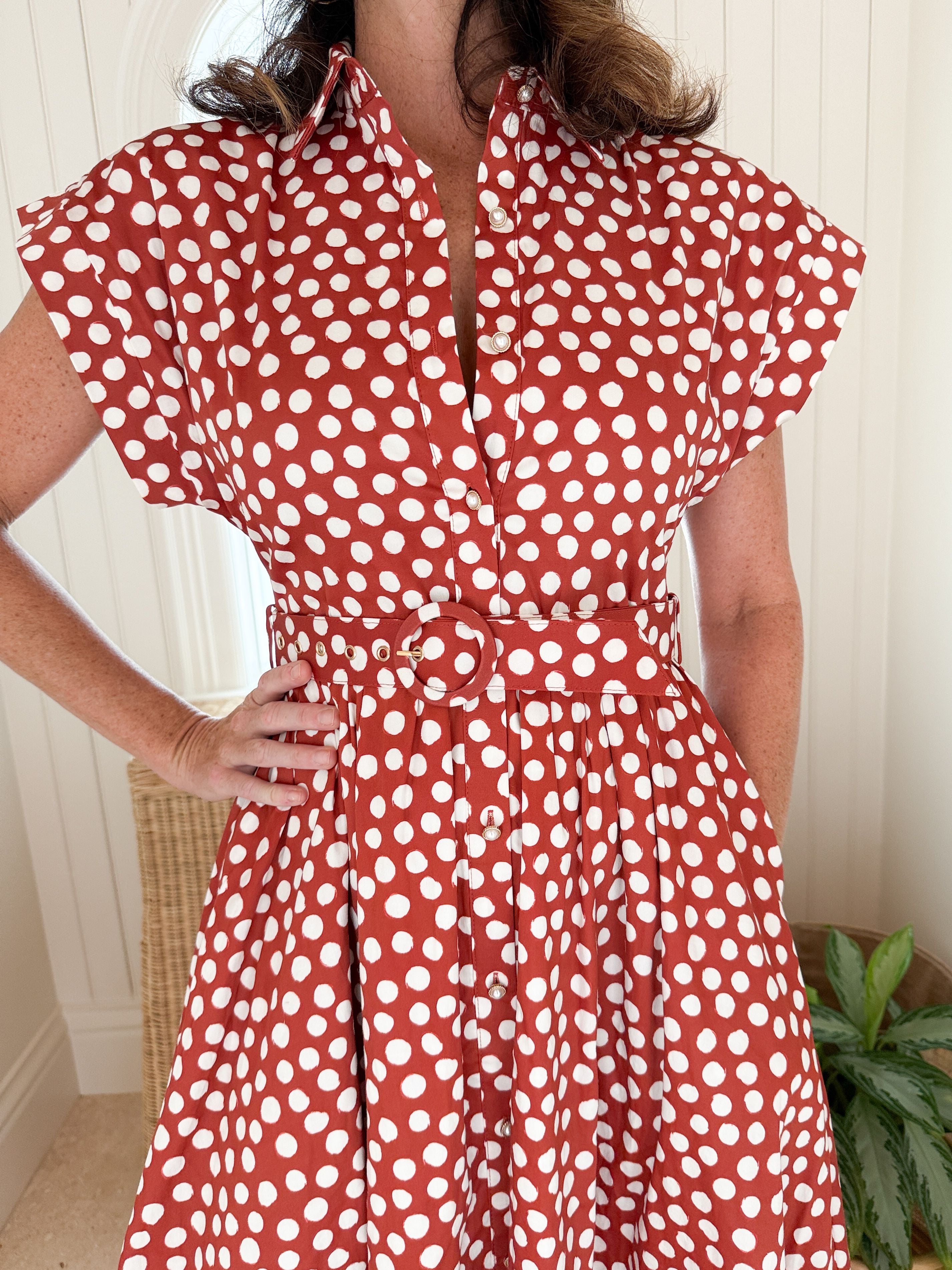PROSPERINA Jocelyn Maxi Dress Spot On