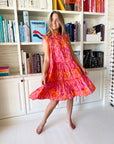 FINAL SALE FEATHER & FIND Mumu Dress Joy Frequency