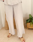 FRANK & EILEEN Eileen Button Up Sand