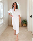 FRANK & EILEEN Emma Dress White