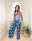 SHERIDAN FRENCH Quinn Pant Lapis Rainforest