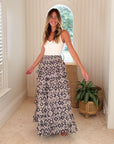 LOLA AUSTRALIA Valentina Skirt Starburst Latte