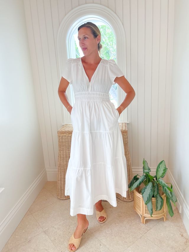 MAREA Annabelle Dress White