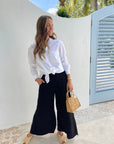 LLEA BLUE Becca Pant Black