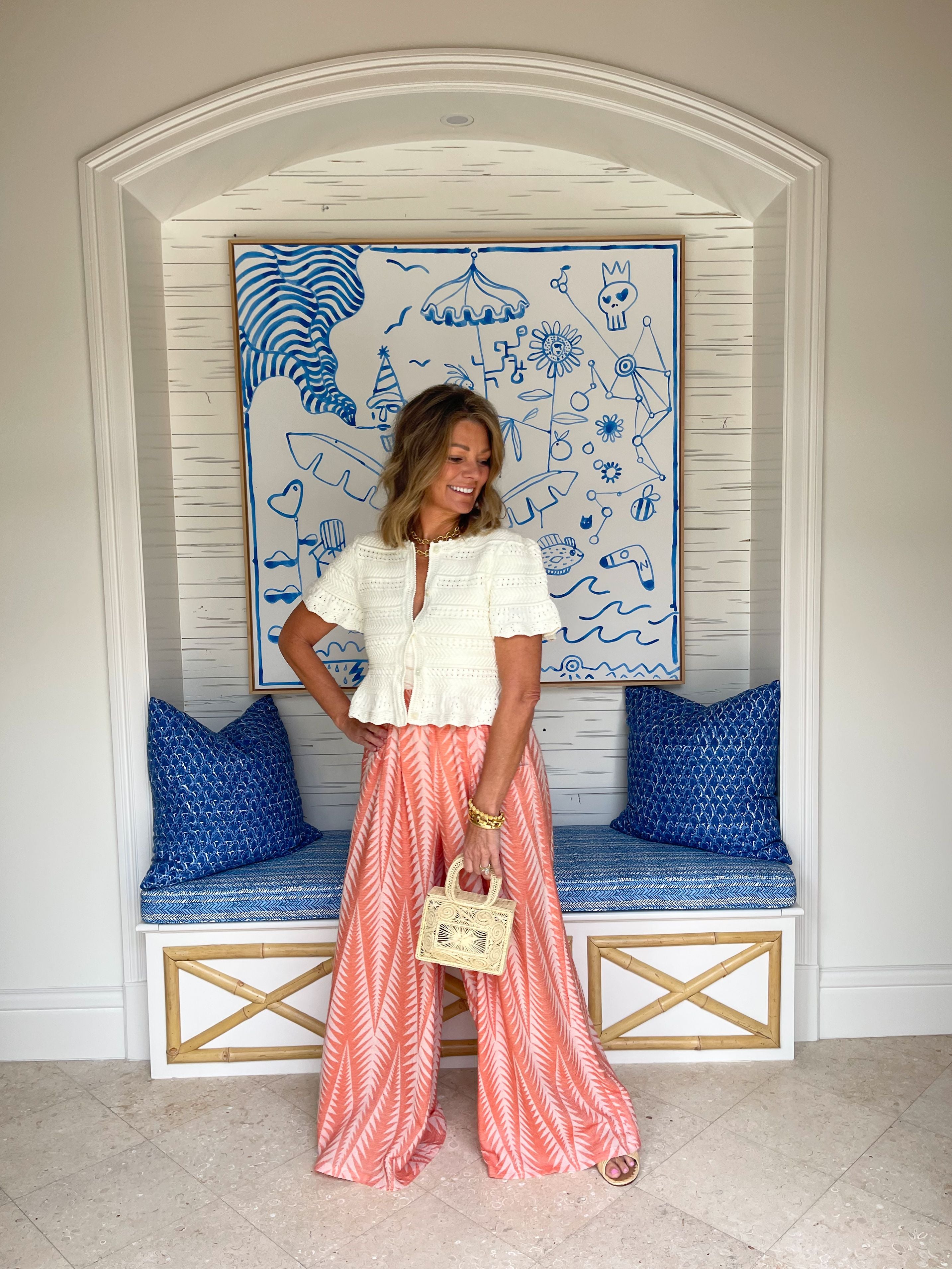 PEARL & CAVIAR Finikas Pants Mandarin