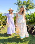 PINK CITY PRINTS Katie Dress Poets Stripe