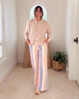 FRANK & EILEEN Montecito Cardigan Sand