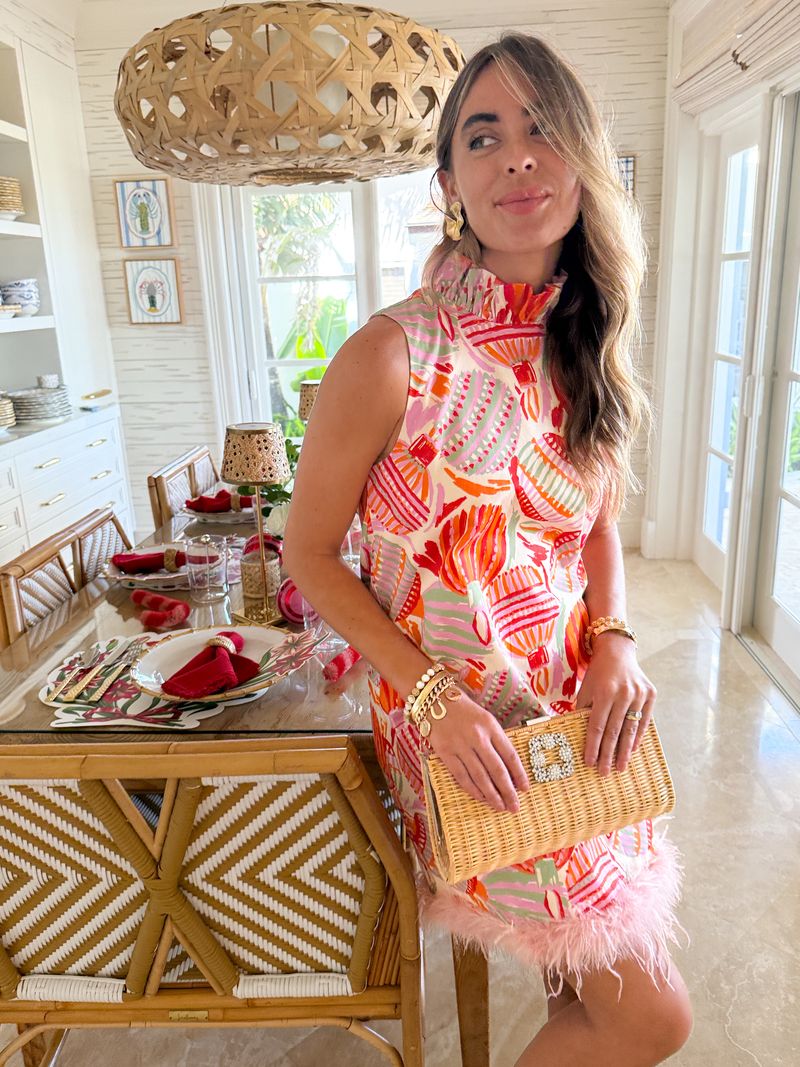 PROSPERINA Carlisle Shift Dress Shine On