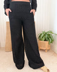 GRACE & BARDOT Lacey Pant Black Lace
