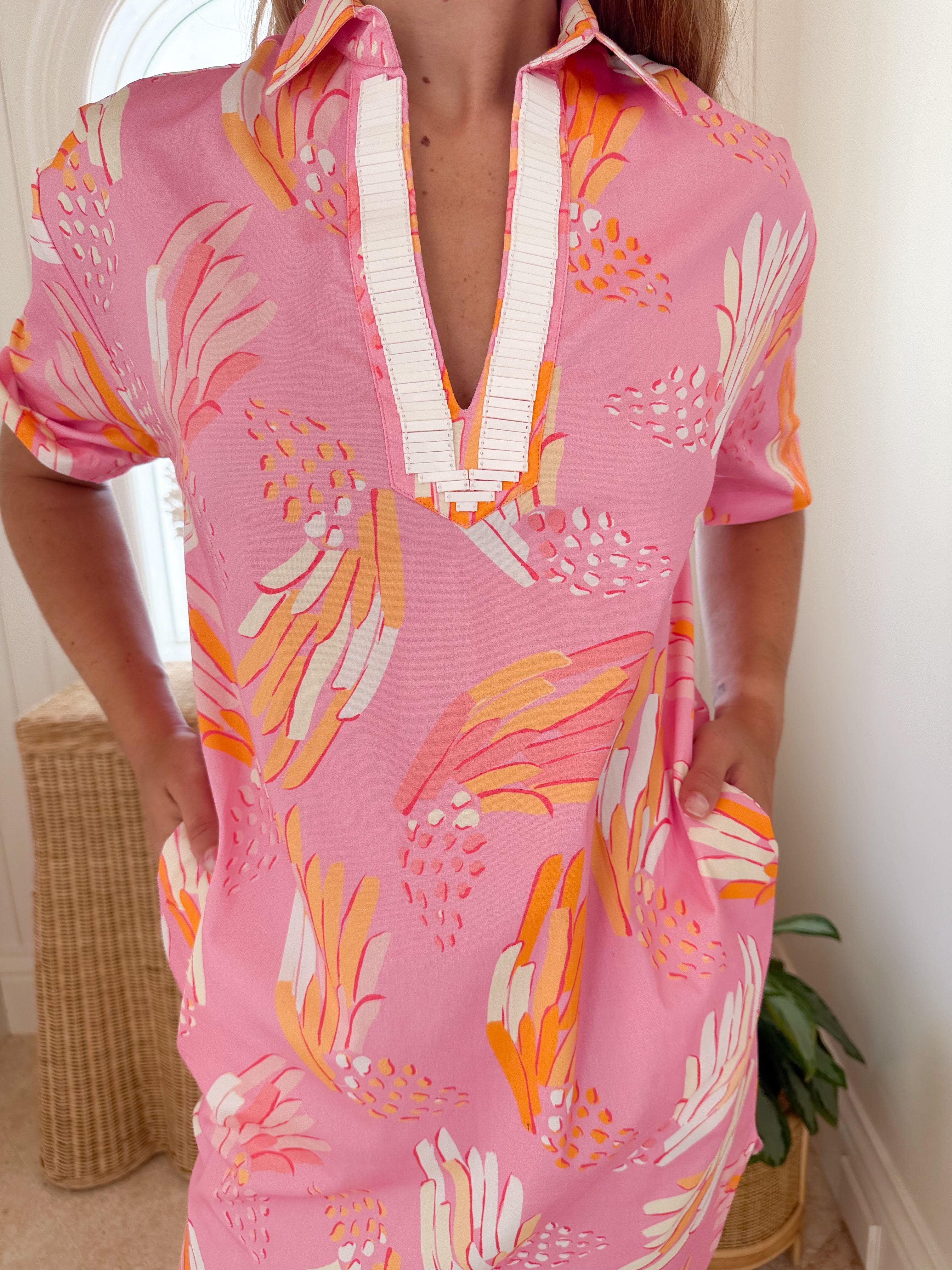 FINAL SALE SHERIDAN FRENCH Rhodes Dress Peony Wings