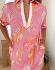 SHERIDAN FRENCH Rhodes Dress Peony Wings