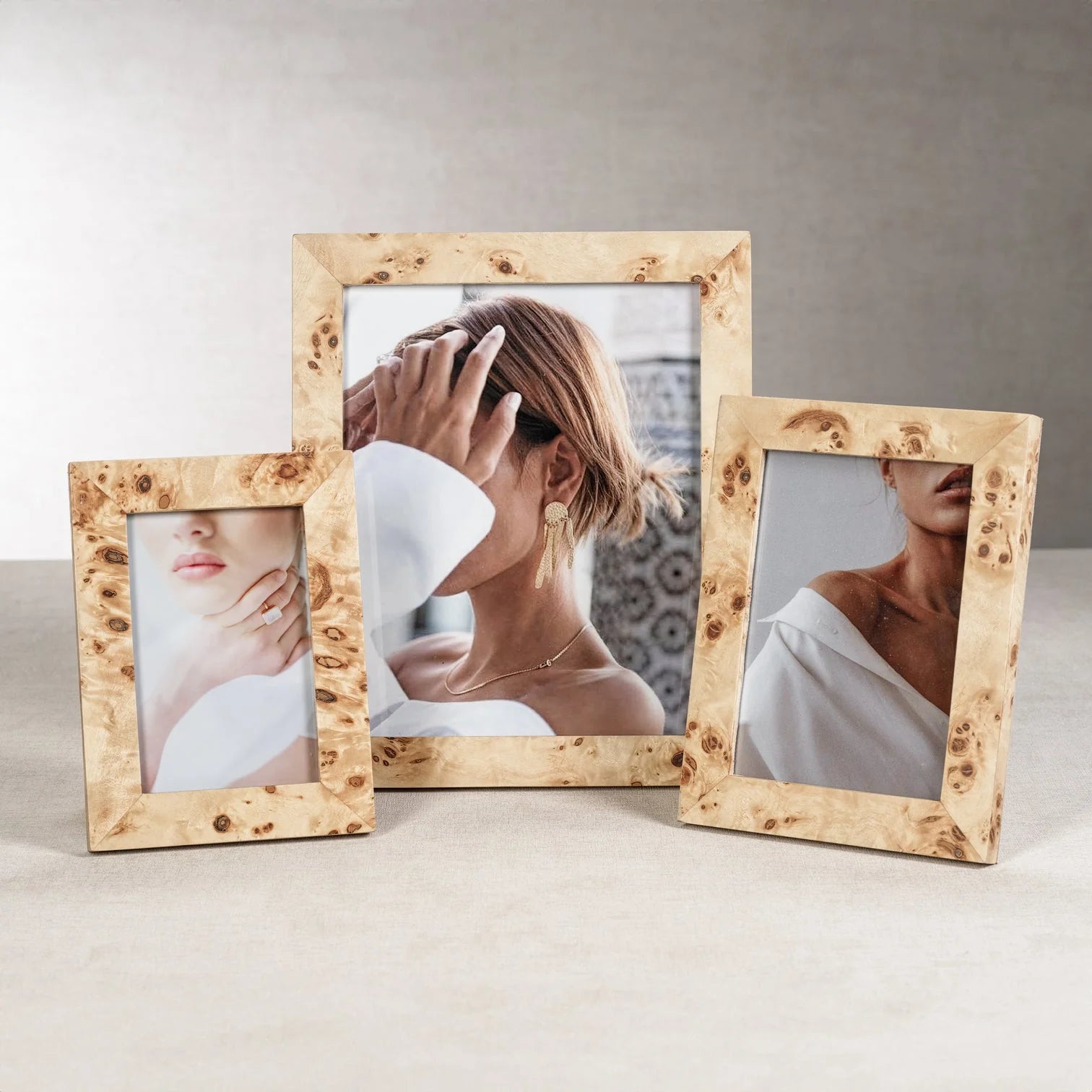 Burlwood Frame