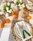 BERTOZZI Rigato Canapa Napkins Set/4