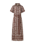 OMIKA Amira Shirtdress Nari Cacao