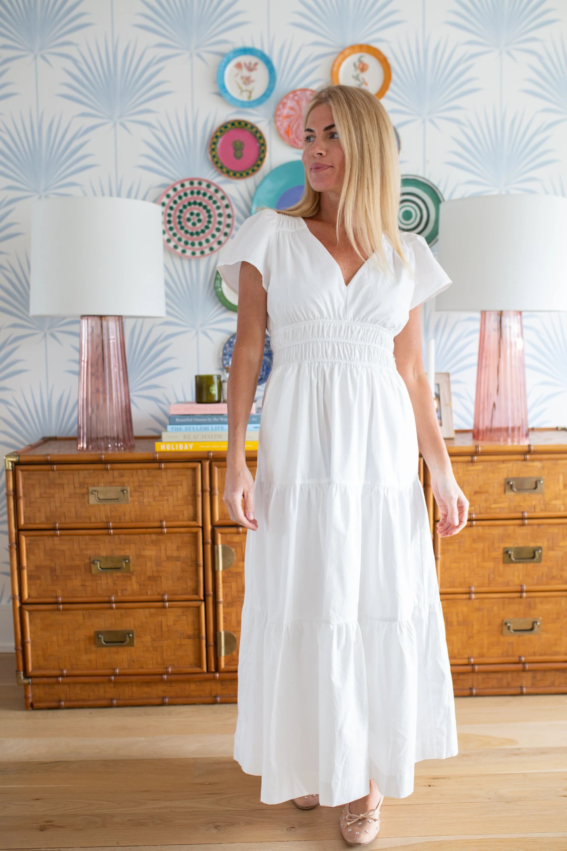 MAREA Annabelle Dress White