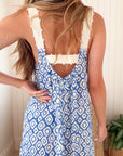 FRAE The Dody Maxi Dress Blue Original Block