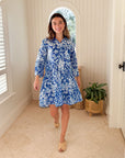 RO'S GARDEN Deauville Dress Laika Blue
