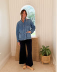 FRANK & EILEEN Bantry Denim Barn Jacket 1978 Wash