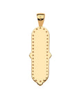 JANE WIN JOY Camelia Dogtag Pendant w/ 18-20" Adjustable Chain