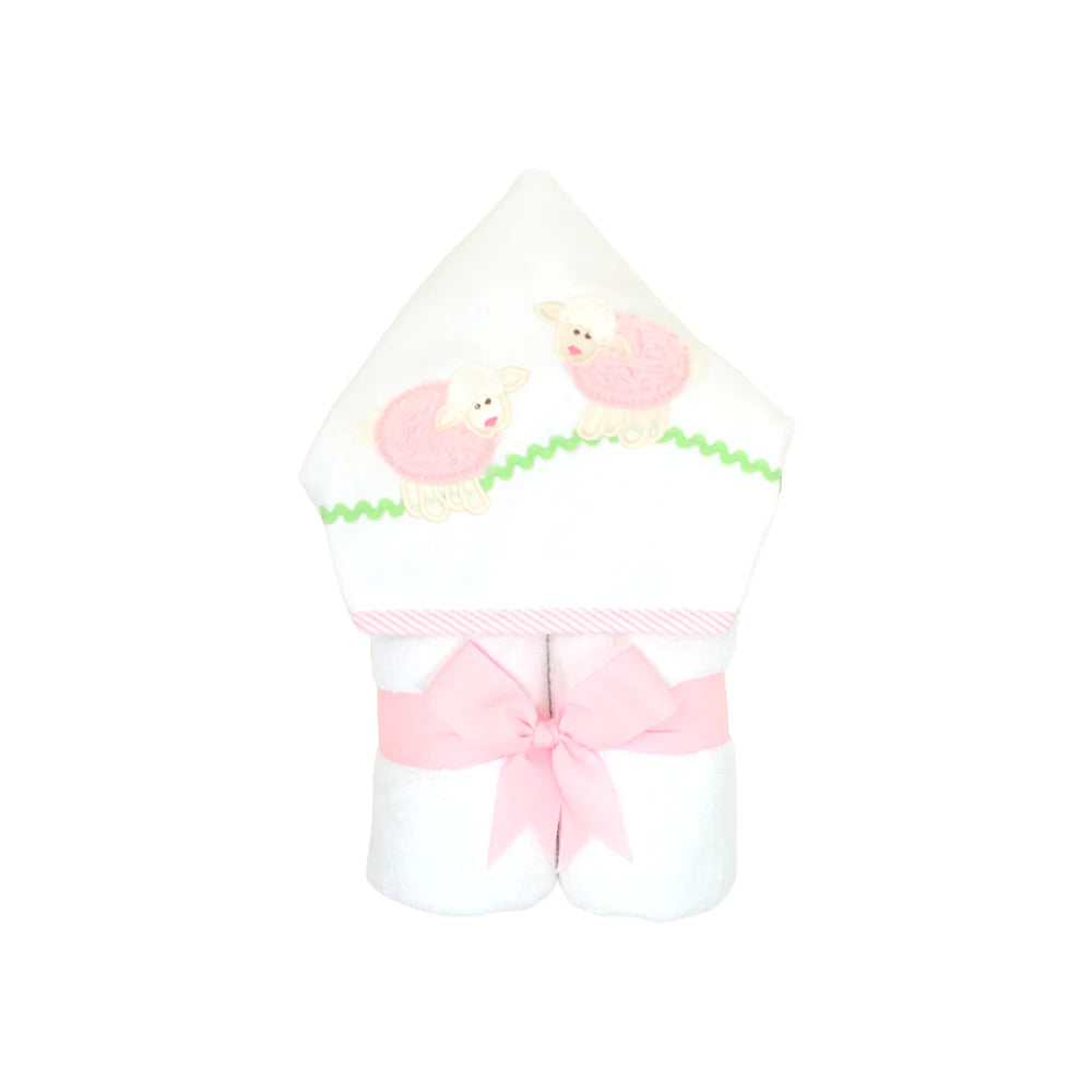 3MARTHAS EveryKid Towel Pink Lamb