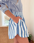 HUNTER BELL Courtland Short Sailing Stripe