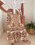 CARA CARA Chase Skirt Saltaire Brown