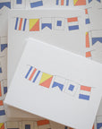 SARA FITZ Coast Flags Boxed Note Cards