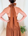 KIVARI Anouk Maxi Dress Mocha