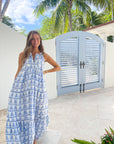 FINAL SALE DANA SMALL DESIGNS The Anywhere Dress Marrakech Tile Harbour